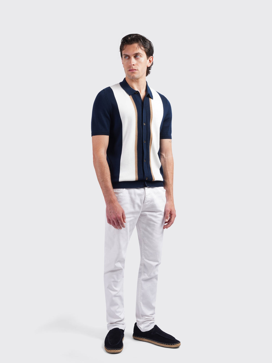 Cable Knitted Button Cardigan - Roban