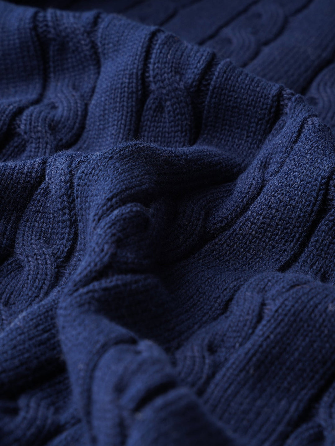 Cable Knitted Cotton Pullover - Roban