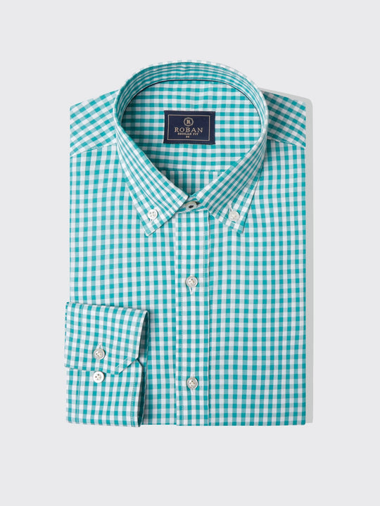 CHECKED COTTON REGULAR FIT SHIRT - Roban