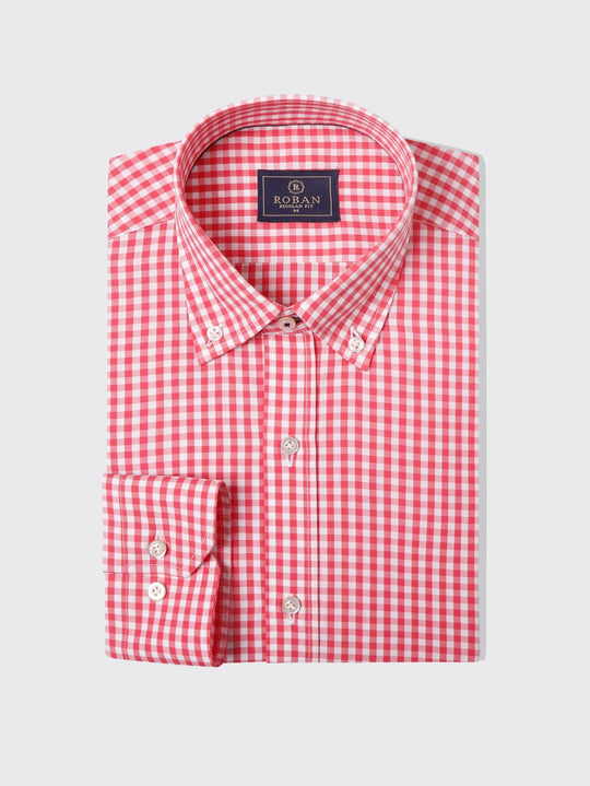 CHECKED COTTON REGULAR FIT SHIRT - Roban