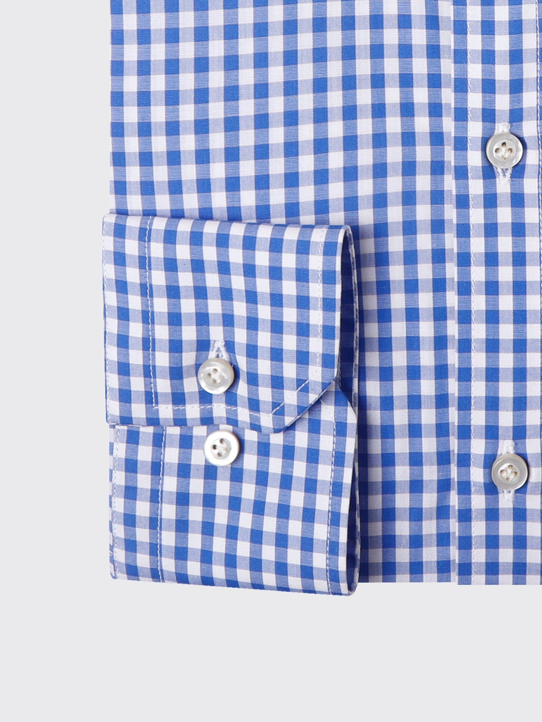 CHECKED COTTON REGULAR FIT SHIRT - Roban