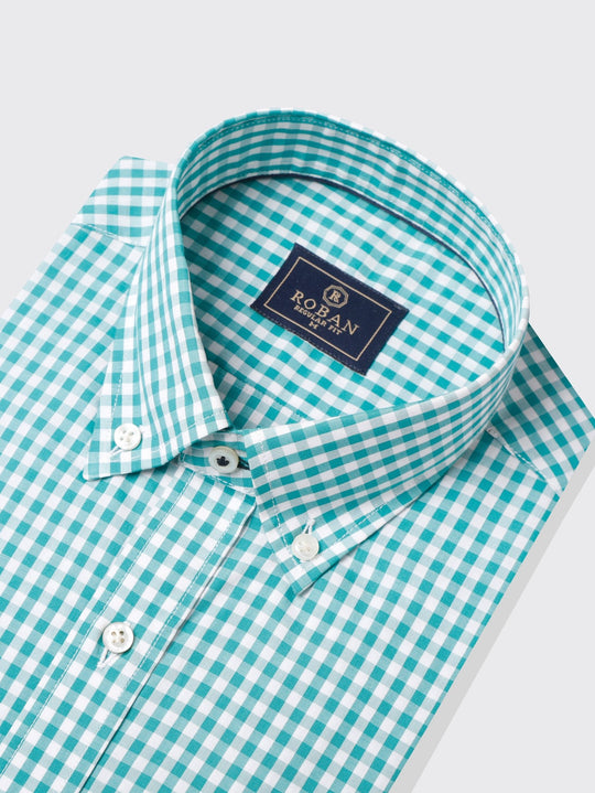 CHECKED COTTON REGULAR FIT SHIRT - Roban