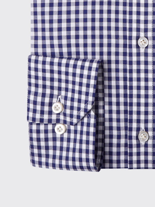 CHECKED COTTON REGULAR FIT SHIRT - Roban