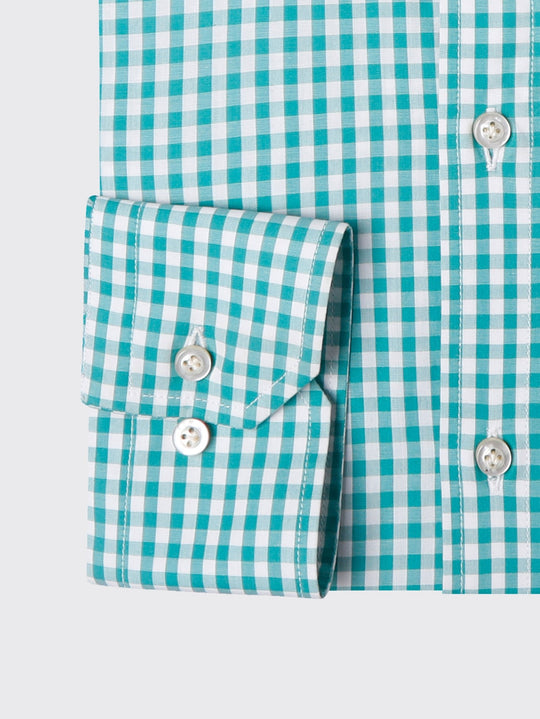 CHECKED COTTON REGULAR FIT SHIRT - Roban