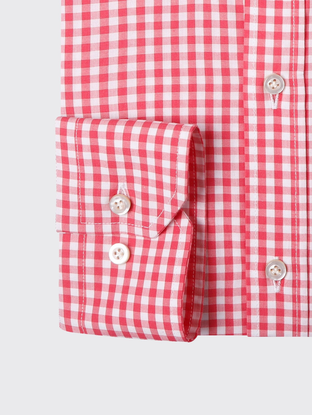 CHECKED COTTON REGULAR FIT SHIRT - Roban