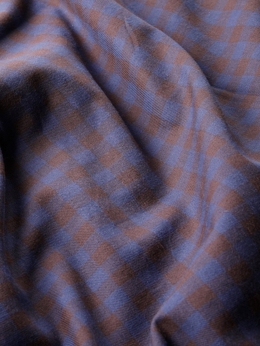 CHECKED FLANNEL COTTON REGULAR FIT SHIRT - Roban