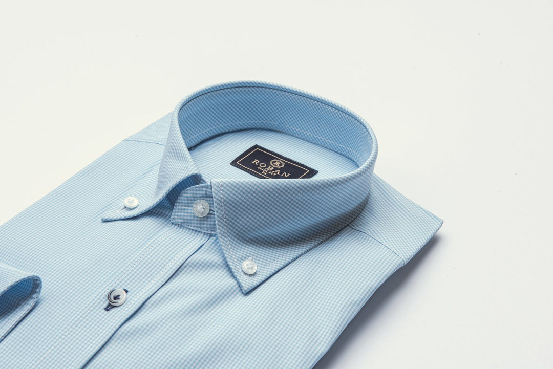 CHECKED POPLIN SHIRT - Roban