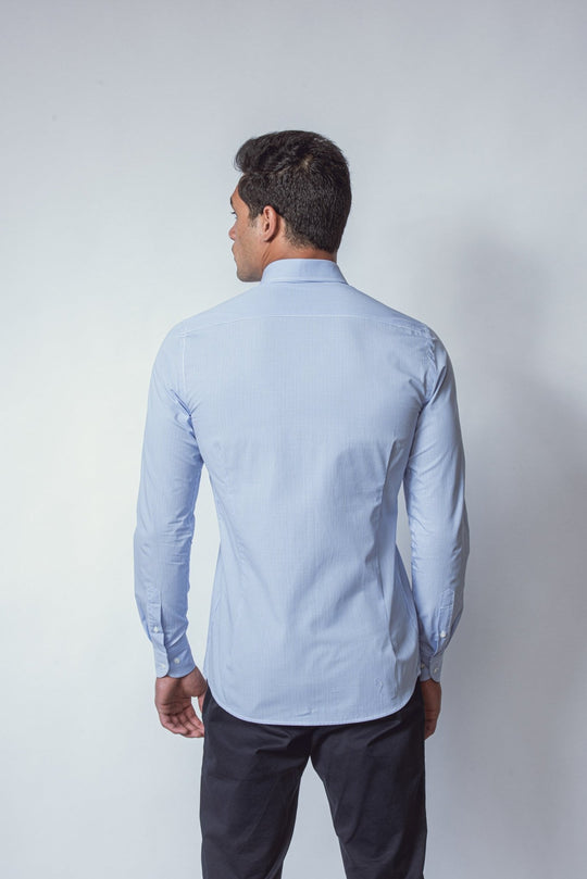 CHECKED POPLIN SHIRT - Roban