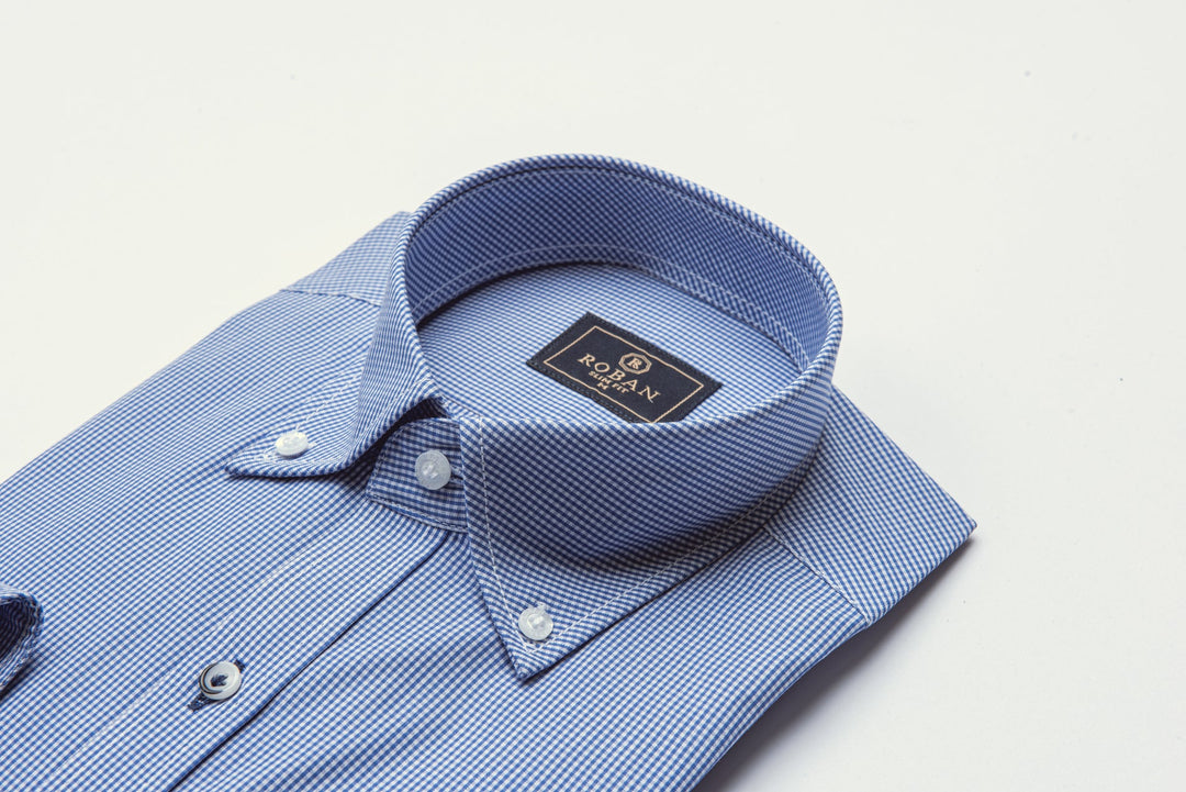 CHECKED POPLIN SHIRT - Roban