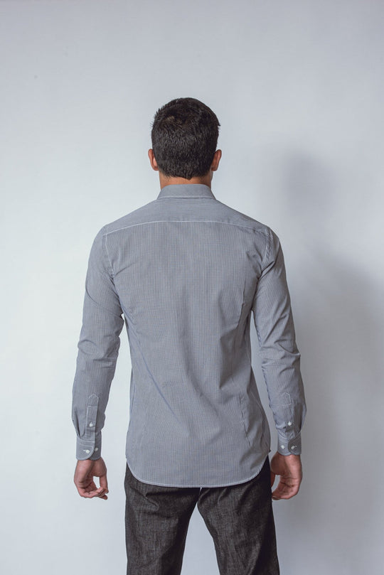 CHECKED POPLIN SHIRT - Roban