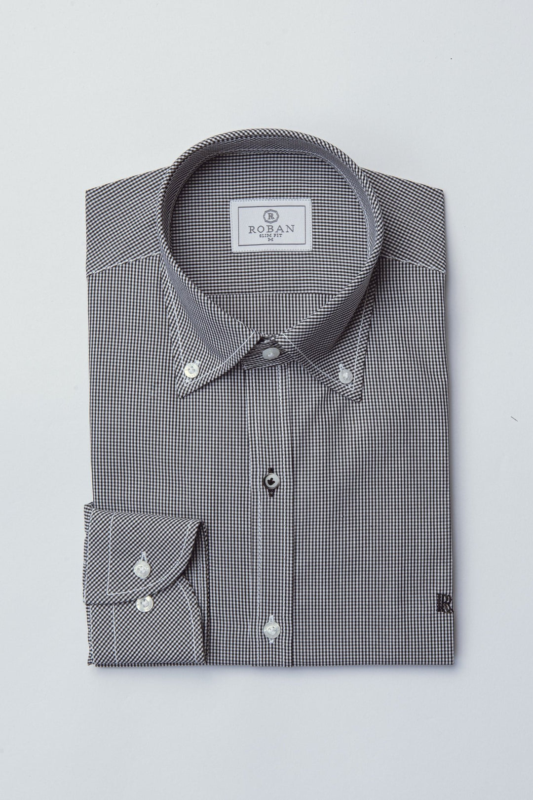 CHECKED POPLIN SHIRT - Roban