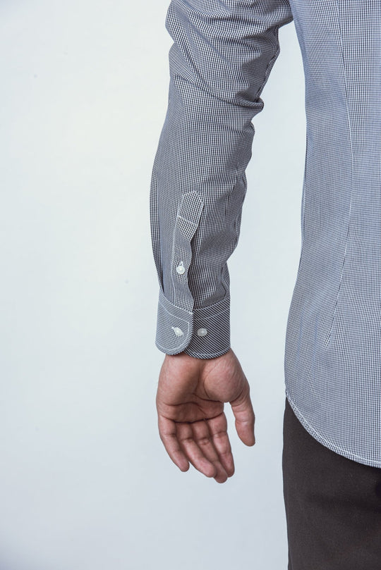 CHECKED POPLIN SHIRT - Roban