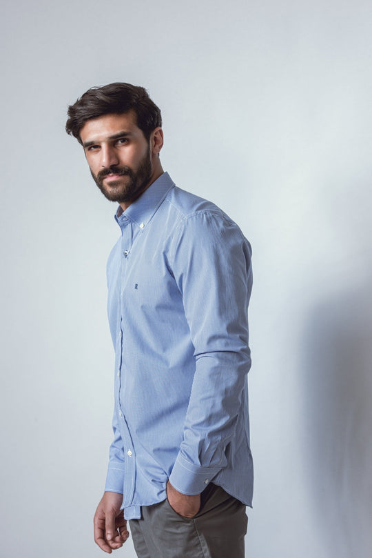 CHECKED POPLIN SHIRT - Roban