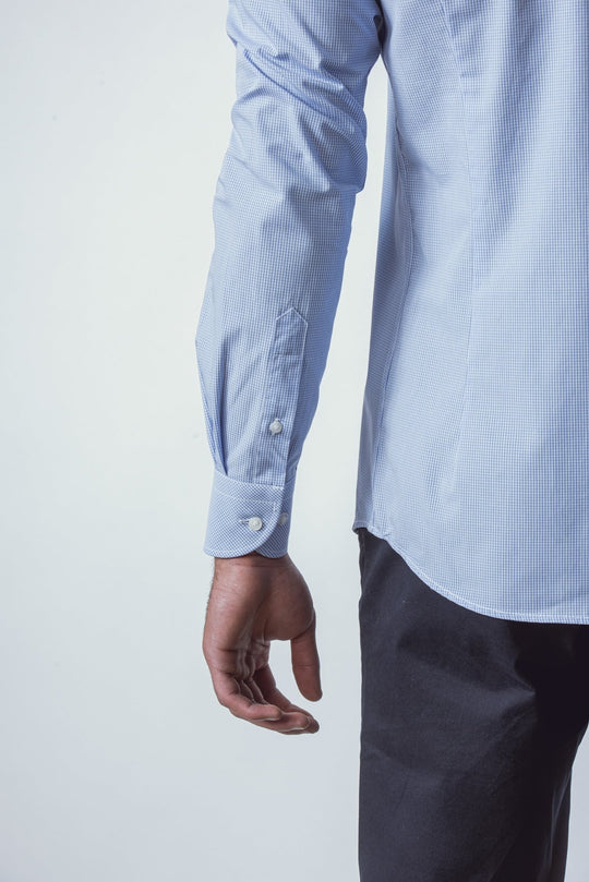 CHECKED POPLIN SHIRT - Roban