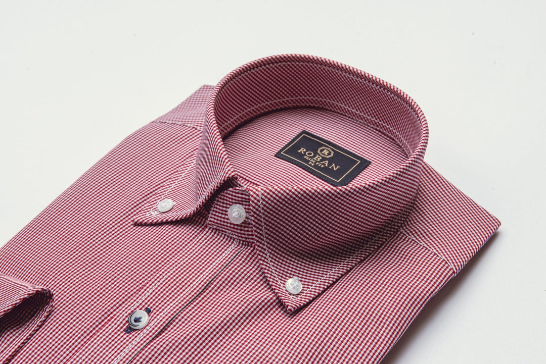 CHECKED POPLIN SHIRT - Roban