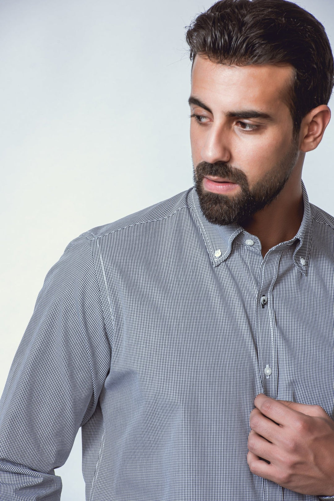CHECKED POPLIN SHIRT - Roban