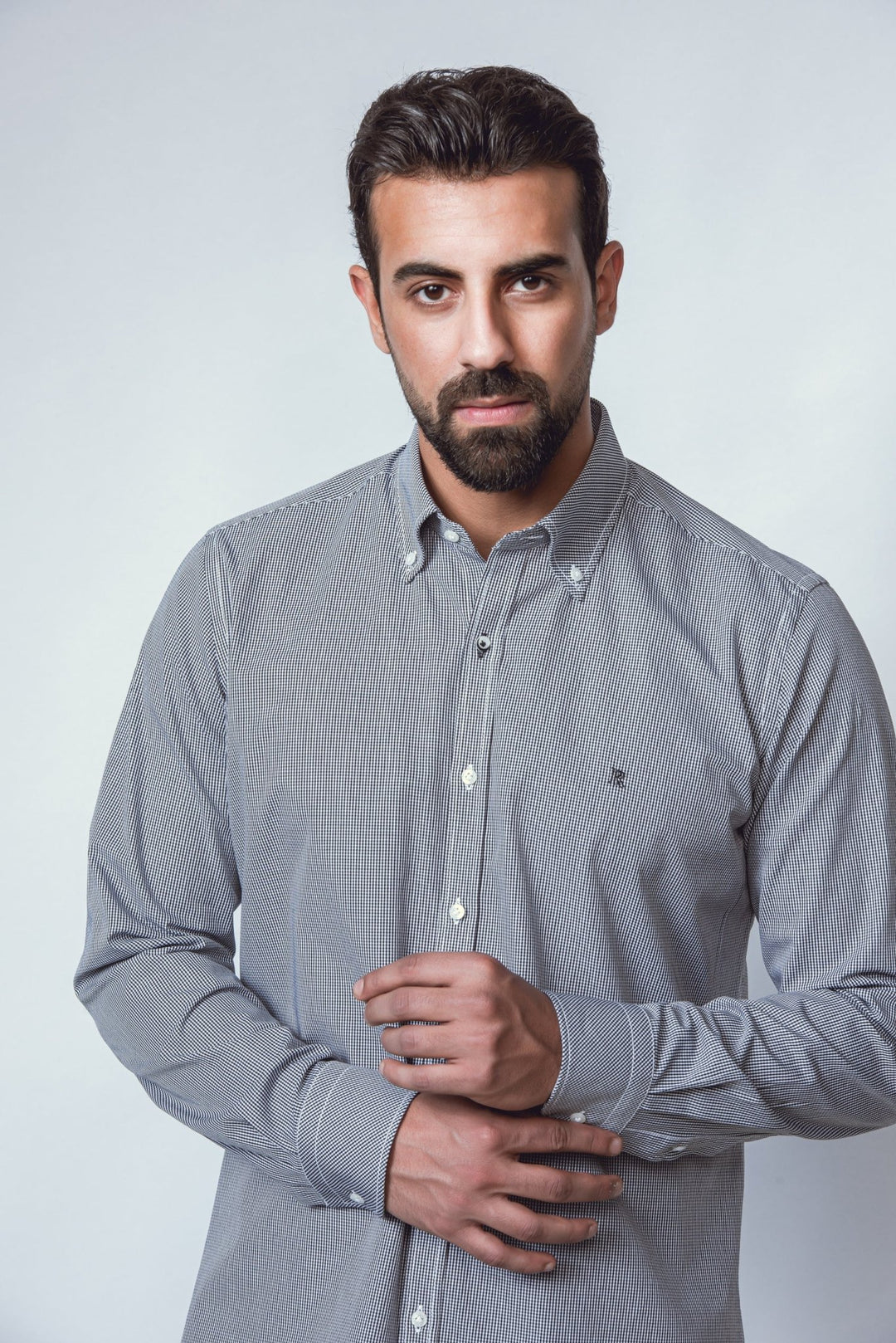 CHECKED POPLIN SHIRT - Roban