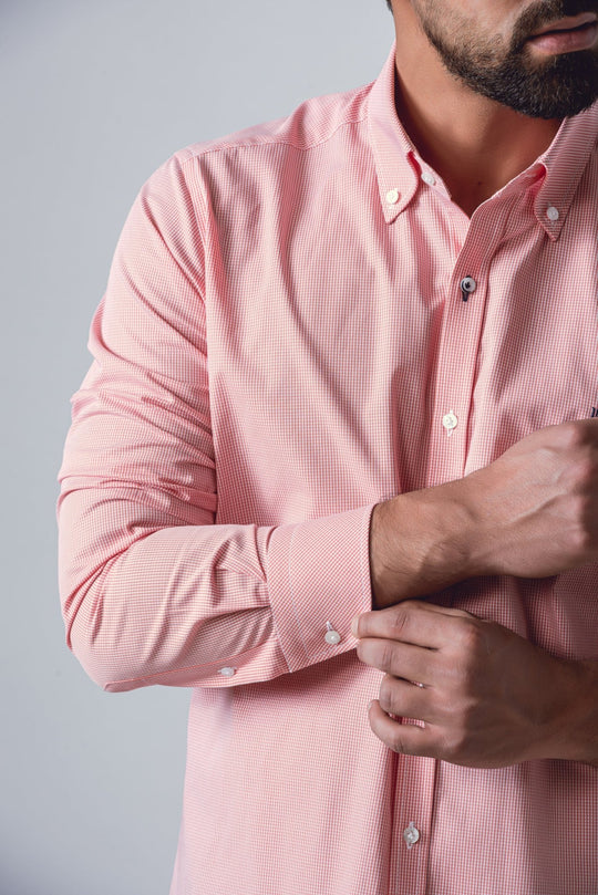 CHECKED POPLIN SHIRT - Roban
