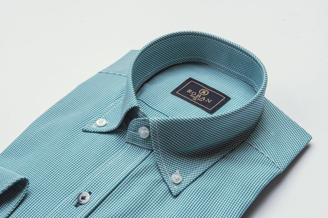 CHECKED POPLIN SHIRT - Roban