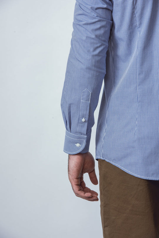 CHECKED POPLIN SHIRT - Roban