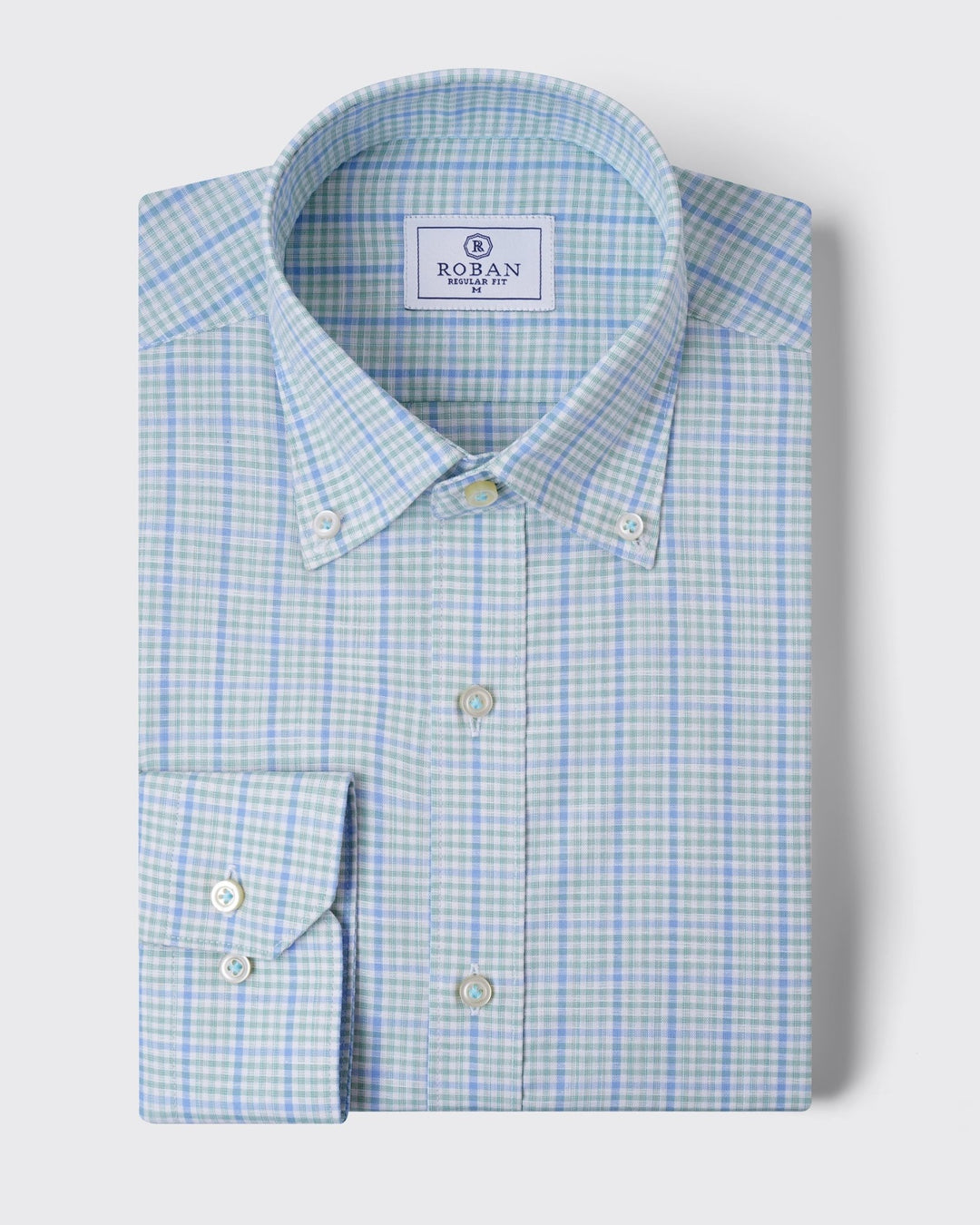 CHECKED REGULAR FIT COTTON SHIRT - Roban
