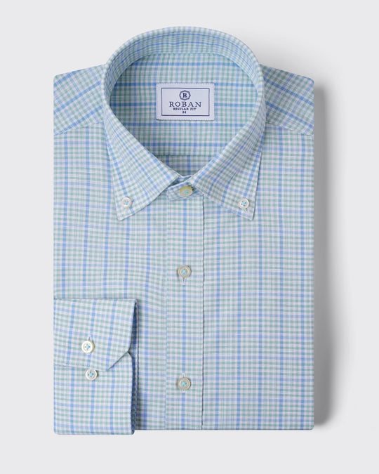 CHECKED REGULAR FIT COTTON SHIRT - Roban