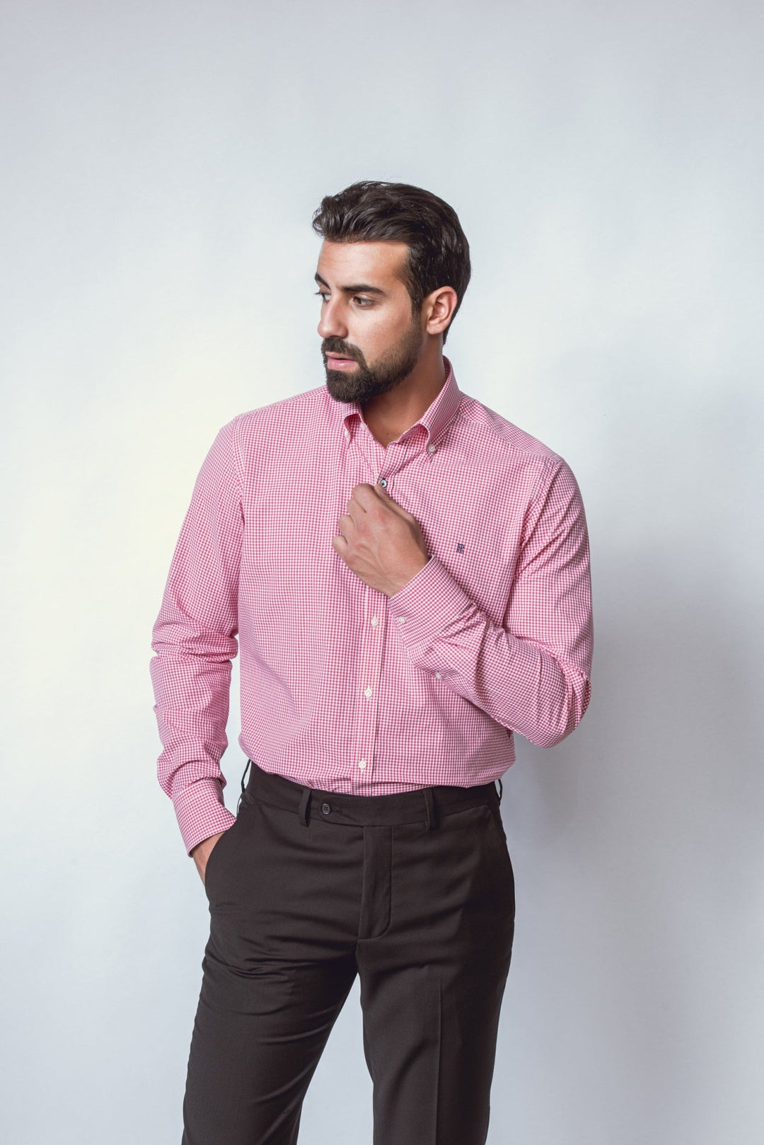 CHECKED SLIM FIT SHIRT - Roban