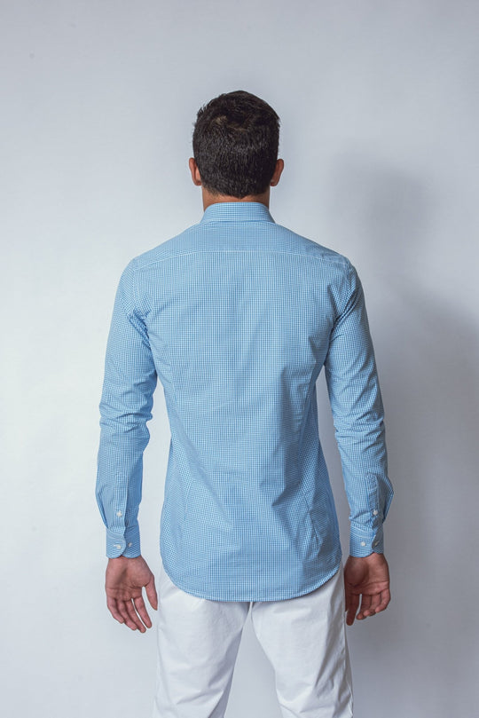 CHECKED SLIM FIT SHIRT - Roban