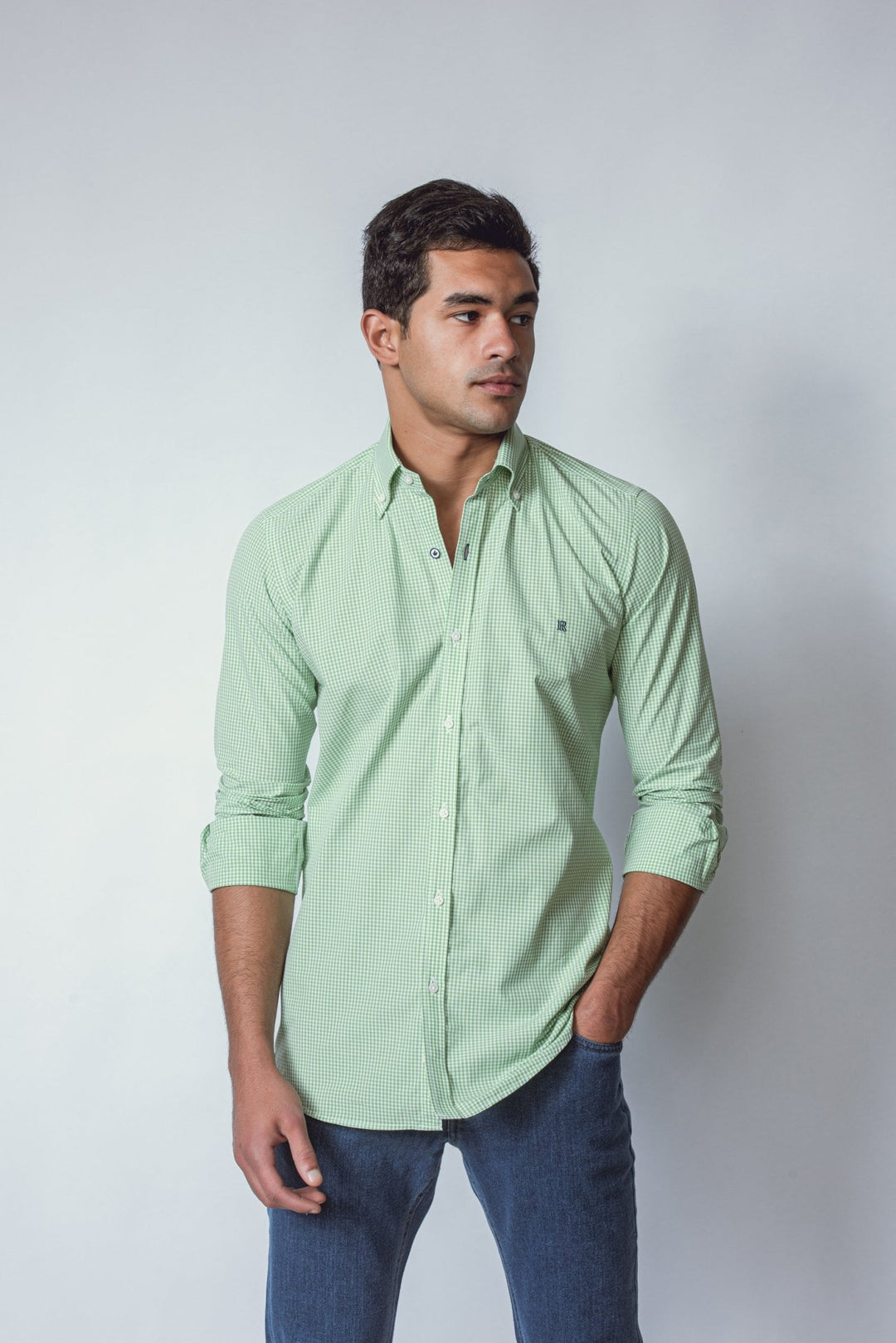 CHECKED SLIM FIT SHIRT - Roban