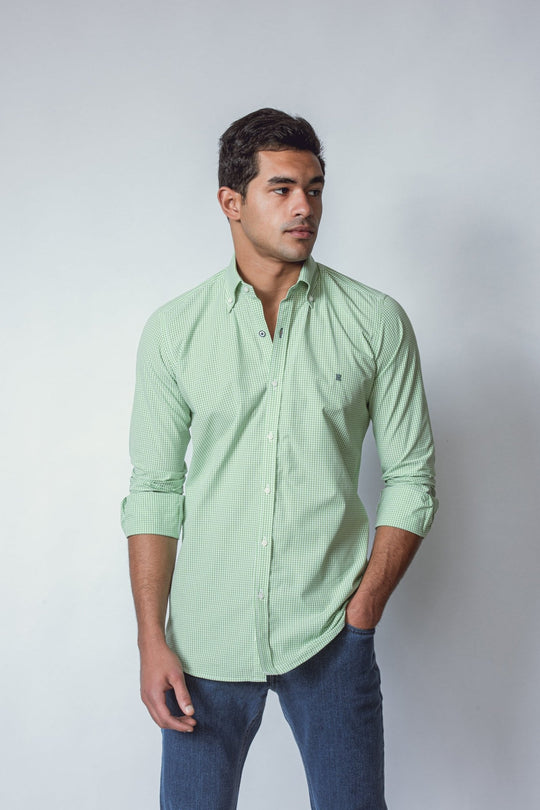 CHECKED SLIM FIT SHIRT - Roban
