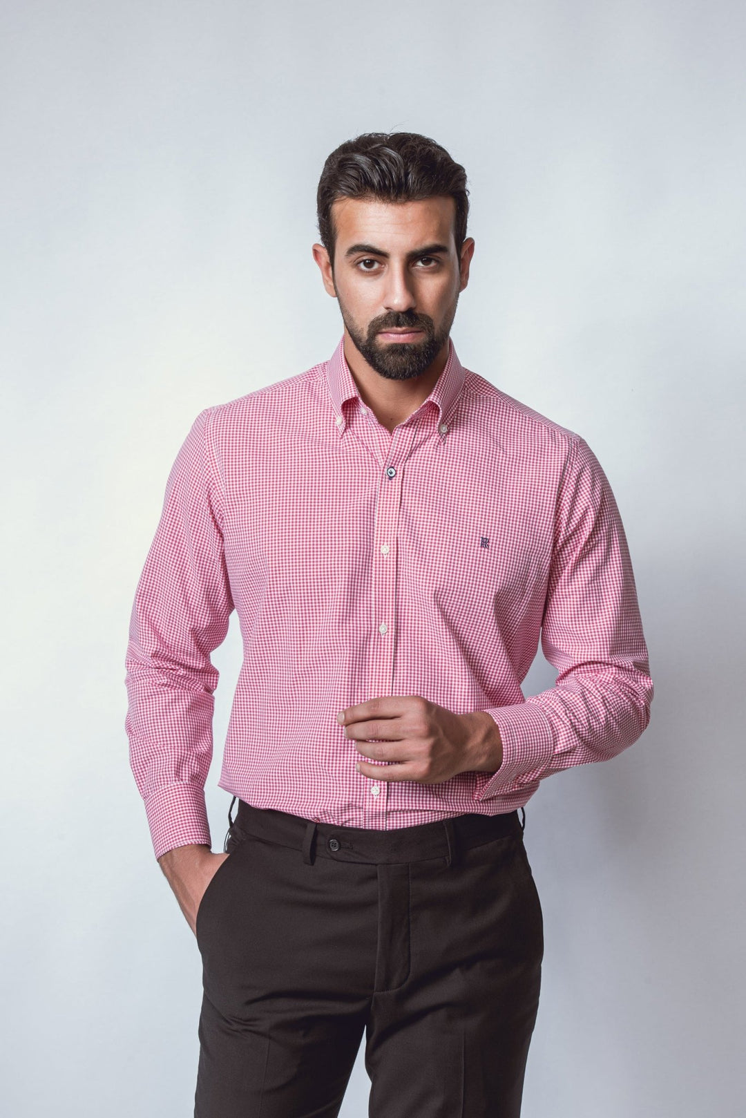 CHECKED SLIM FIT SHIRT - Roban