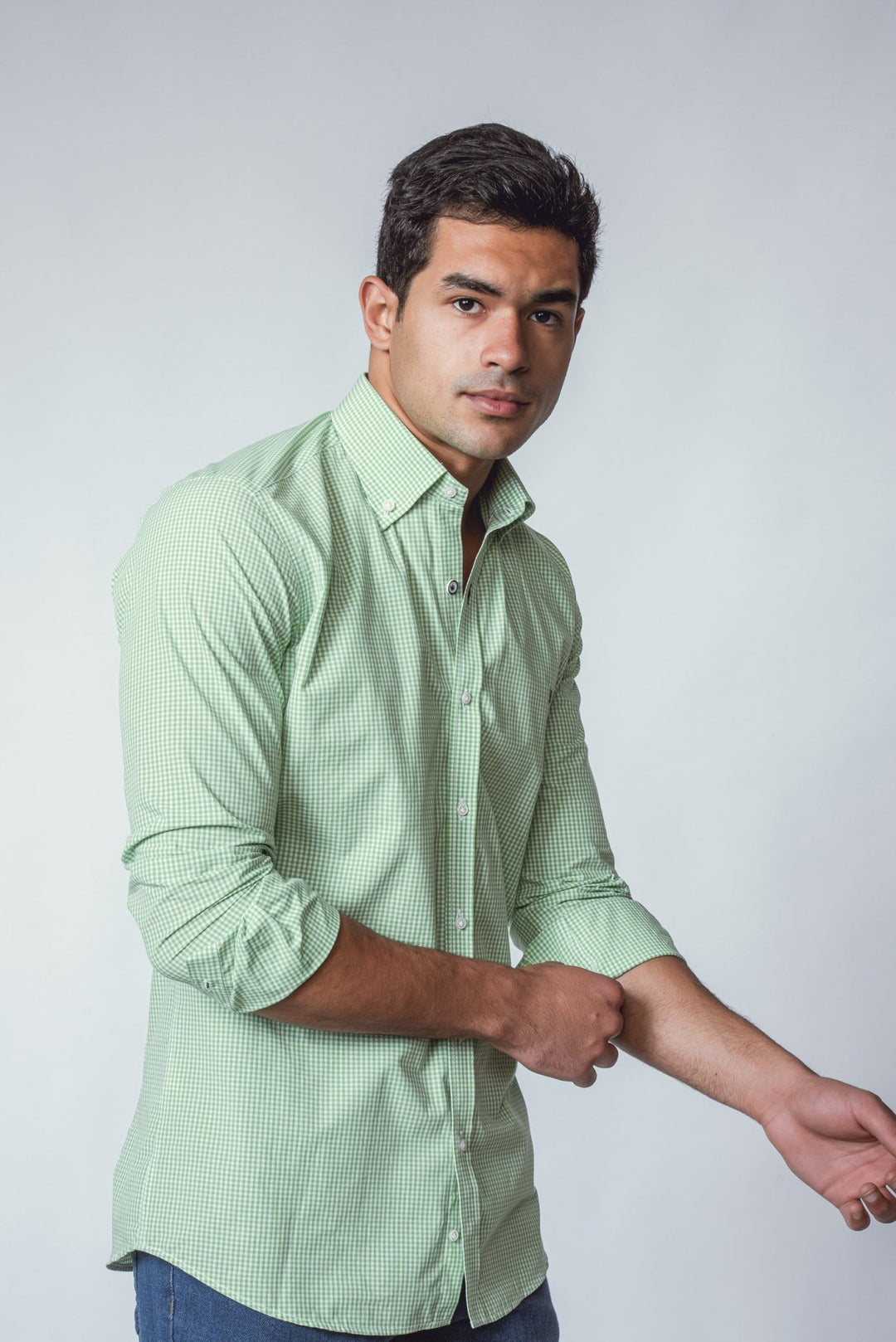 CHECKED SLIM FIT SHIRT - Roban