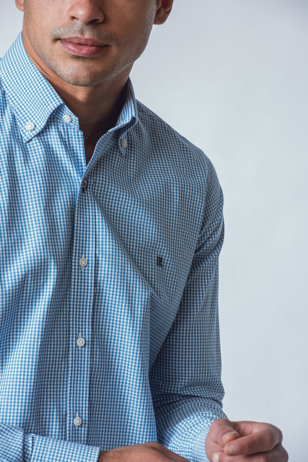 CHECKED SLIM FIT SHIRT - Roban
