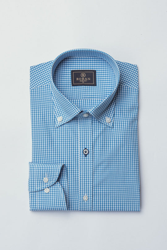 CHECKED SLIM FIT SHIRT - Roban