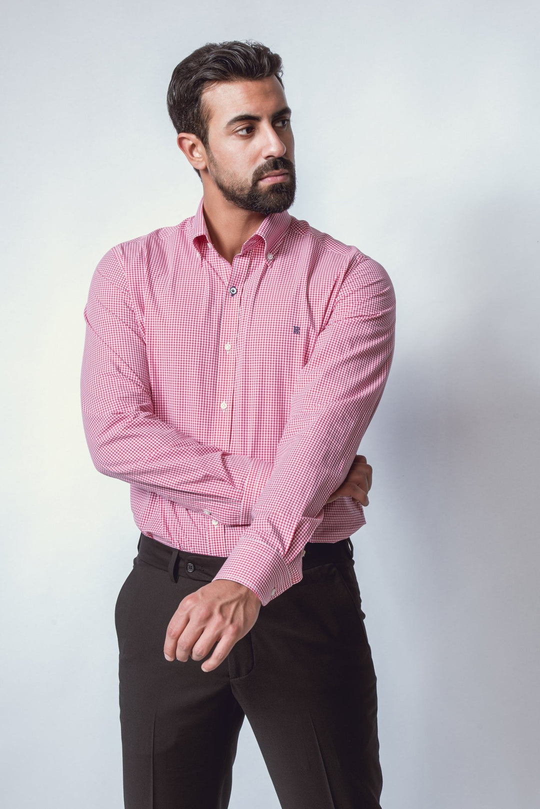 CHECKED SLIM FIT SHIRT - Roban