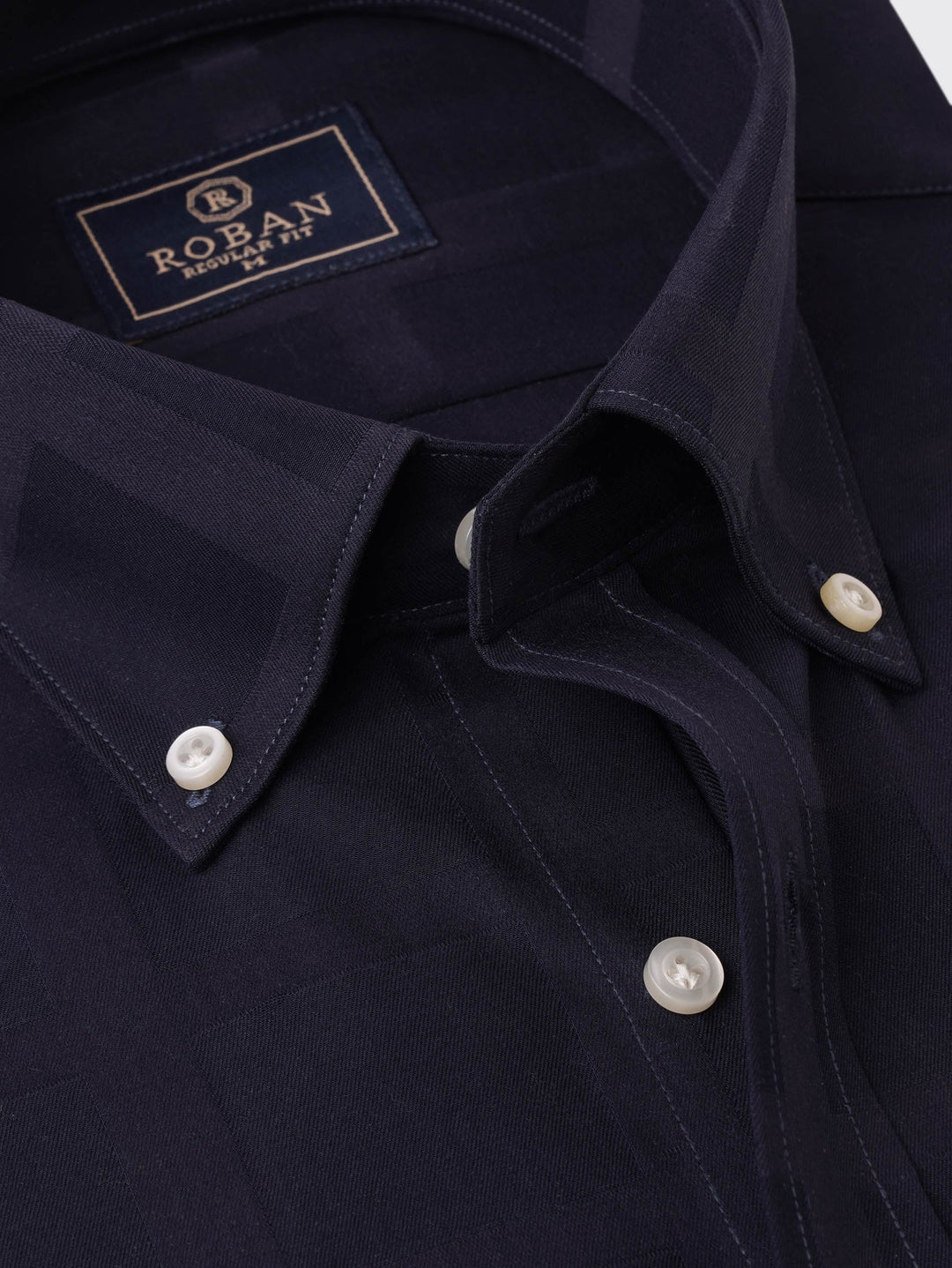 CHEKED COTTON REGULAR FIT SHIRTCHEKED COTTON REGULAR FIT SHIRT - Roban