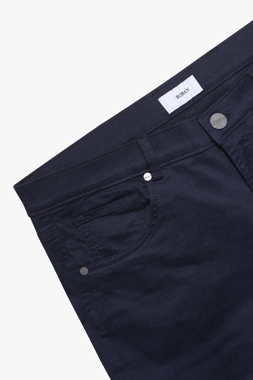 CONTEMPORARY FIT GABARDINE PANTS - Roban