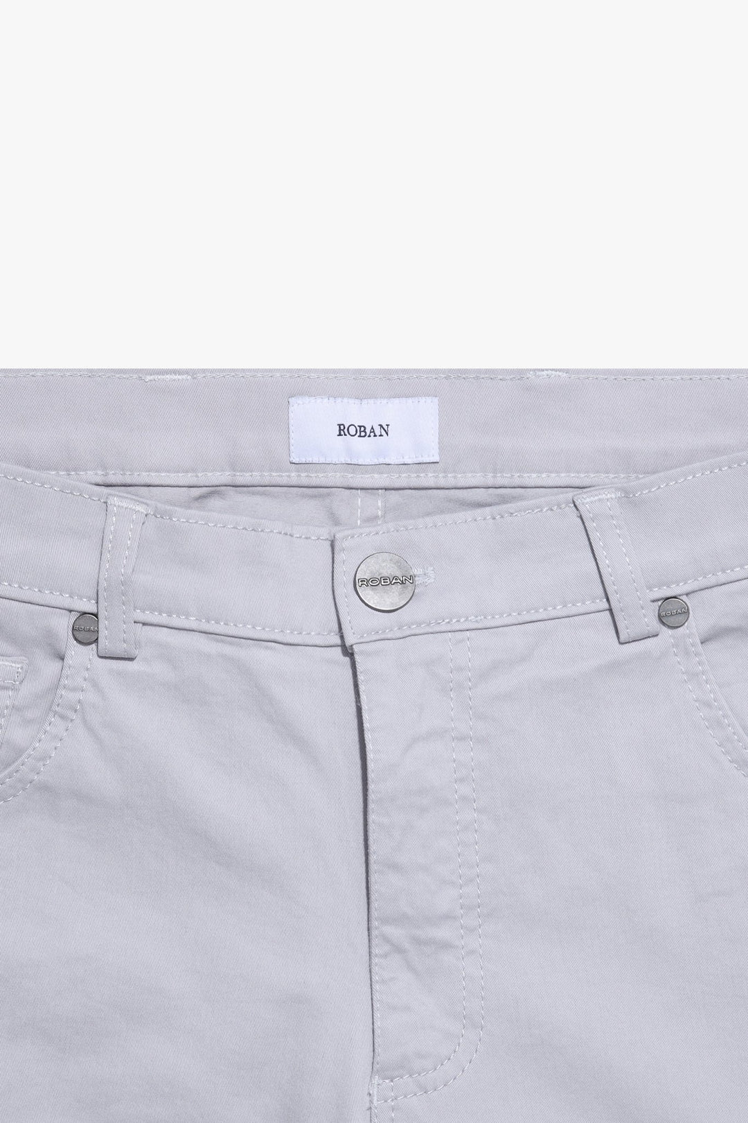 CONTEMPORARY FIT GABARDINE PANTS - Roban
