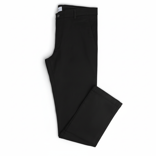 CONTEMPORARY FIT GABARDINE PANTS - Roban