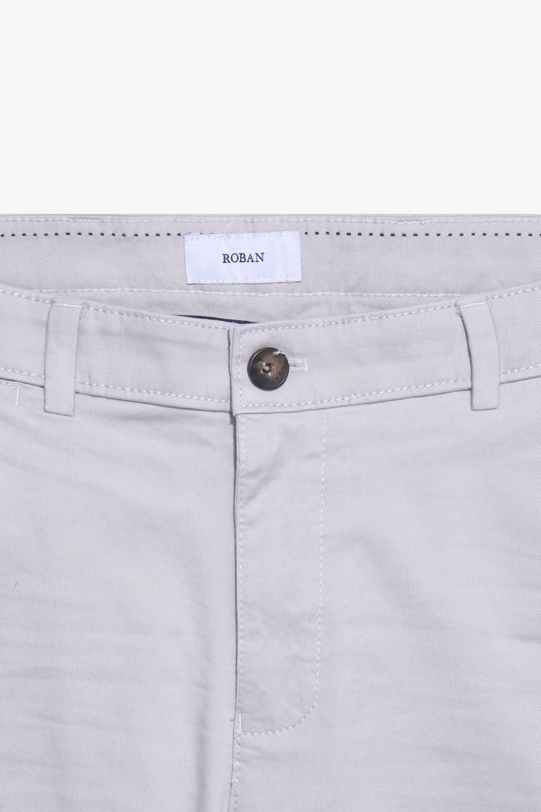CONTEMPORARY FIT GABARDINE PANTS - Roban