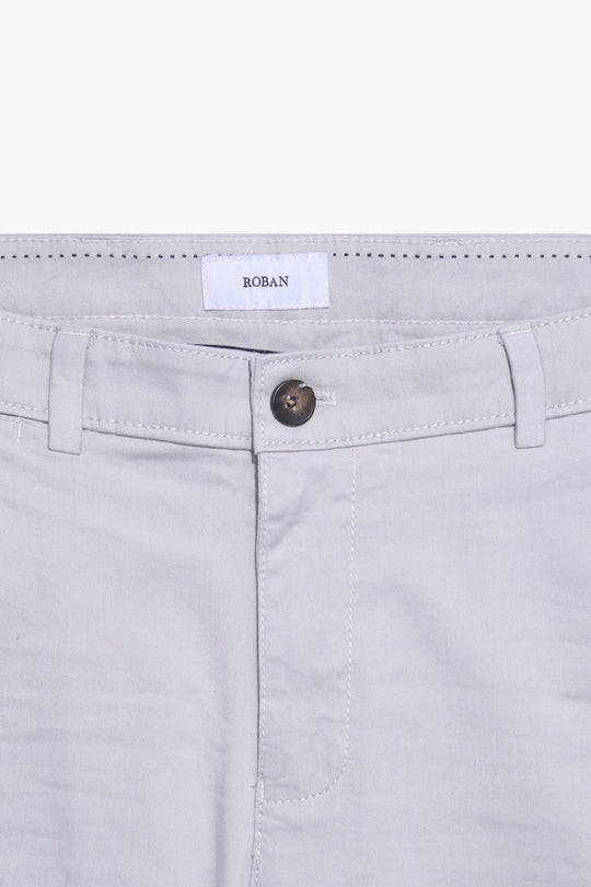 CONTEMPORARY FIT GABARDINE PANTS - Roban