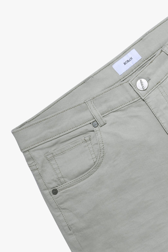 CONTEMPORARY FIT GABARDINE PANTS - Roban
