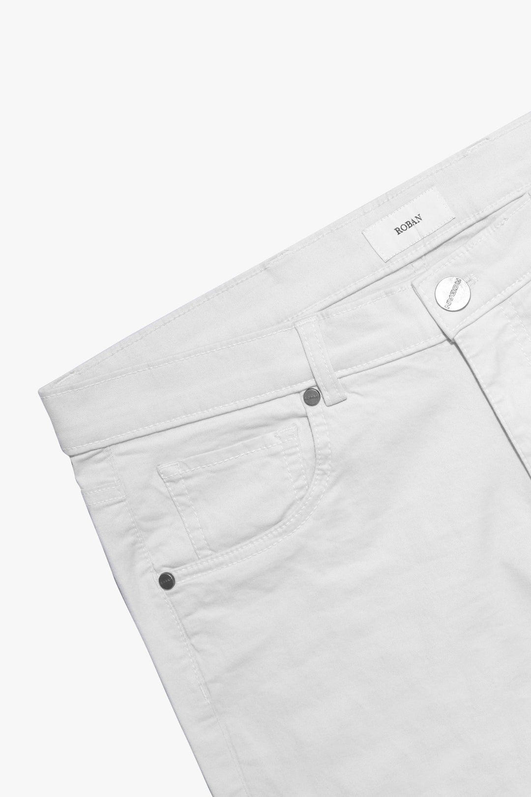 CONTEMPORARY FIT GABARDINE PANTS - Roban