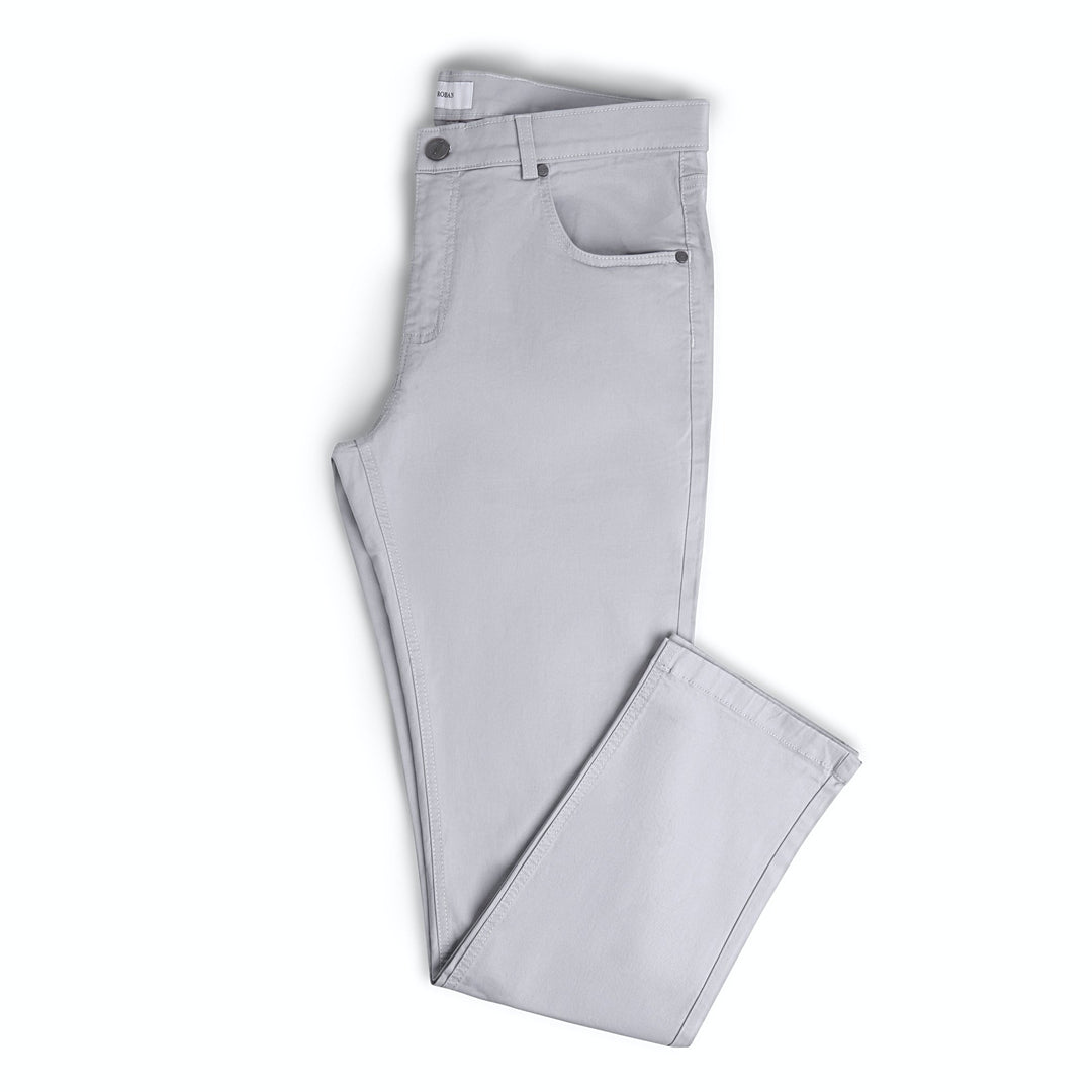 CONTEMPORARY FIT GABARDINE PANTS - Roban