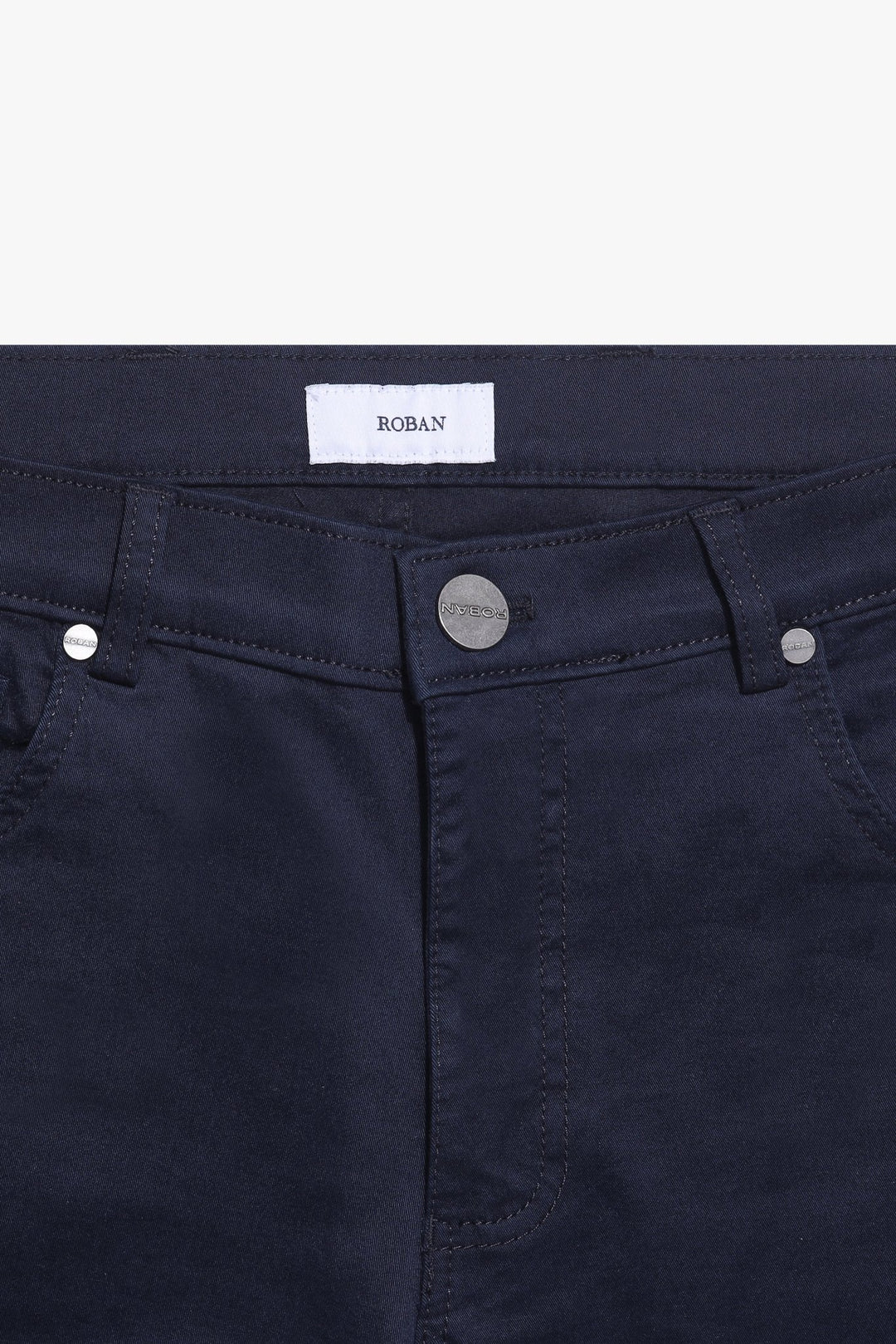 CONTEMPORARY FIT GABARDINE PANTS - Roban