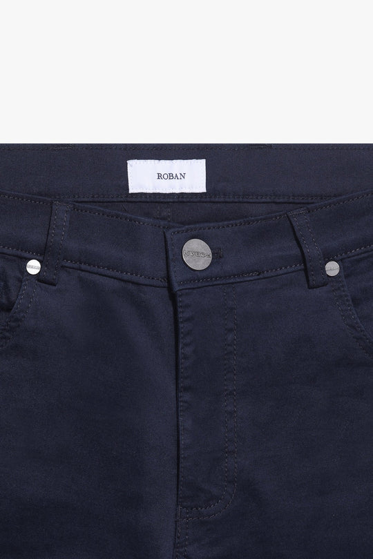 CONTEMPORARY FIT GABARDINE PANTS - Roban