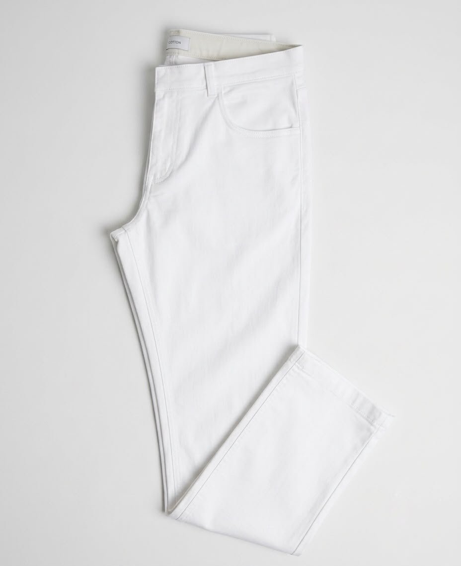 CONTEMPORARY FIT GABARDINE PANTS - Roban