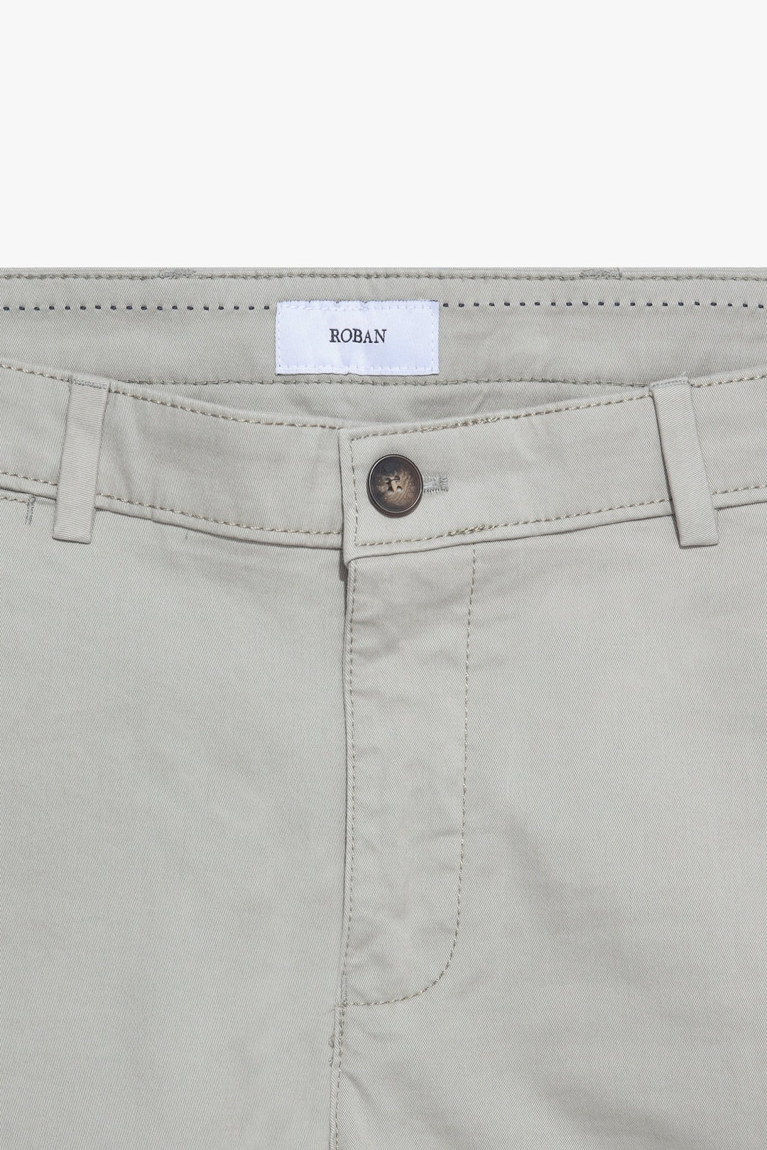 CONTEMPORARY FIT GABARDINE PANTS - Roban