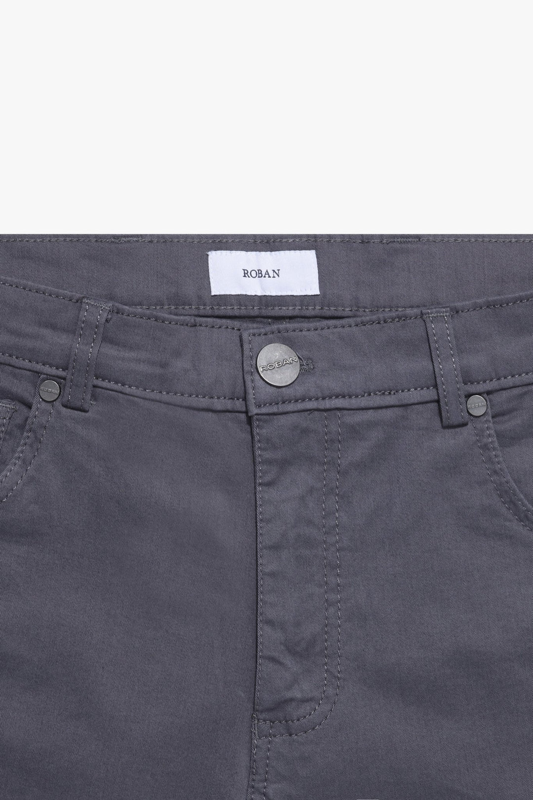 CONTEMPORARY FIT GABARDINE PANTS - Roban