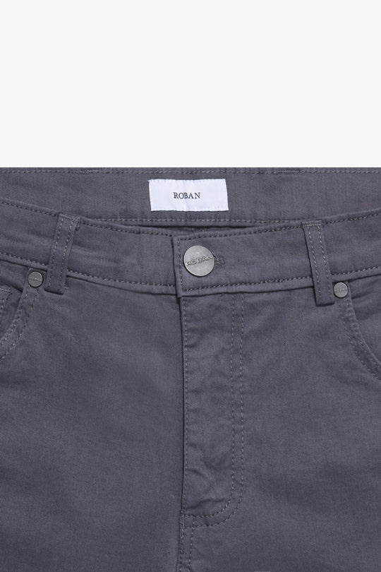 CONTEMPORARY FIT GABARDINE PANTS - Roban